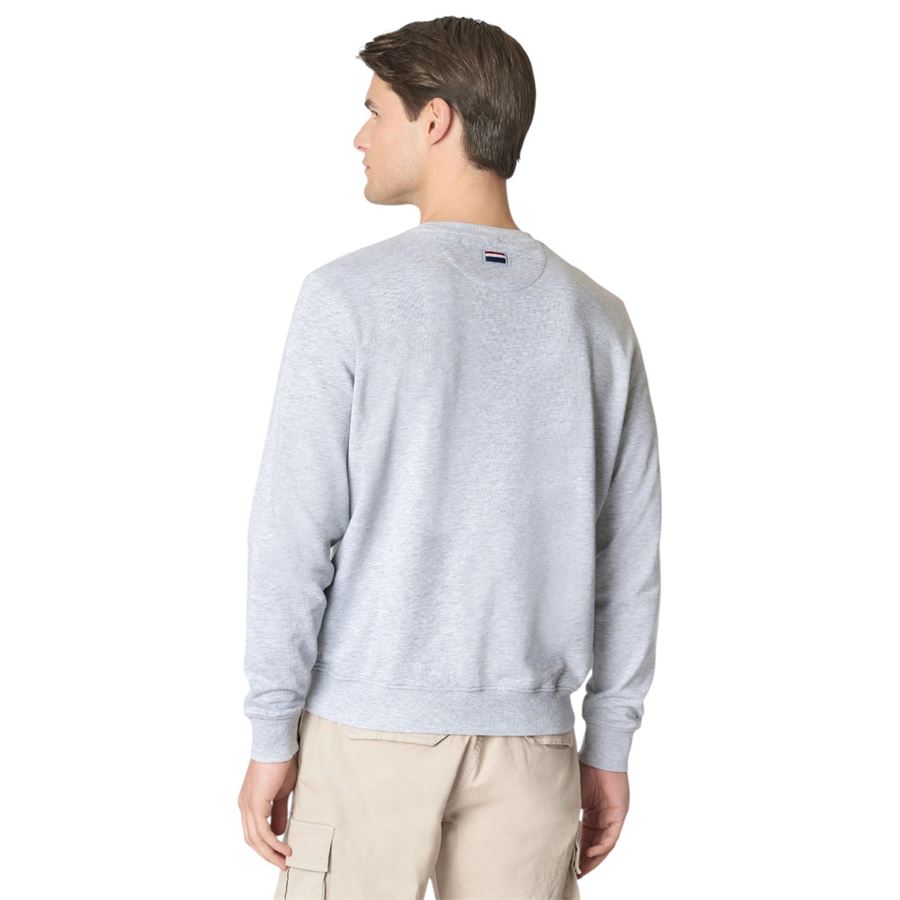 Max felpa girocollo in cotone con logo da uomo U.S. Polo Assn | US41187001188